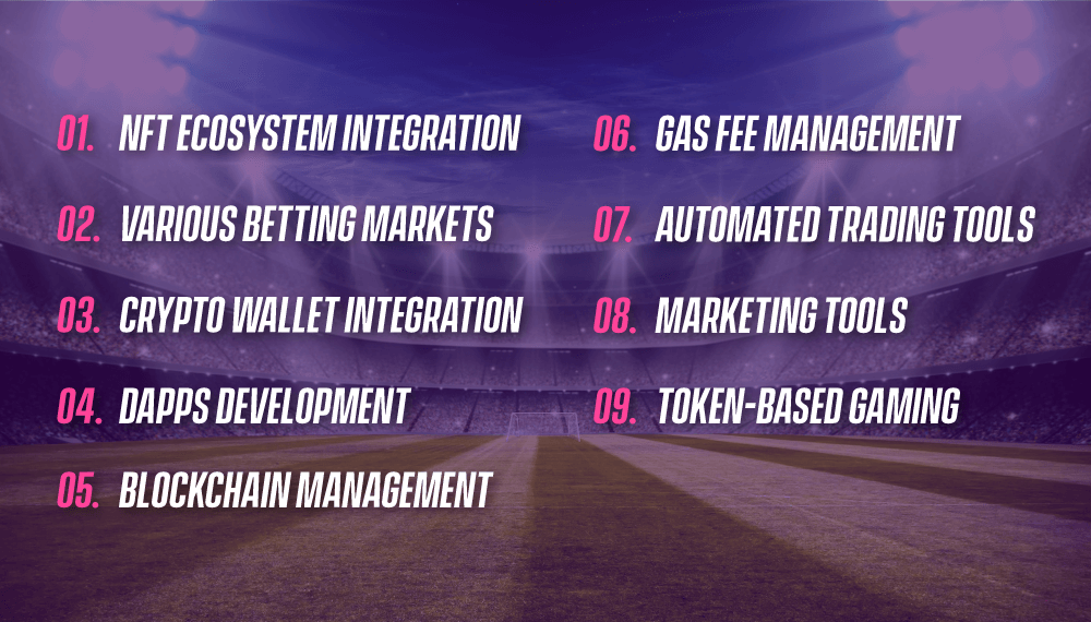 Features to Plug-in In Your Web 3.0-Based Online Sportsbook Platform