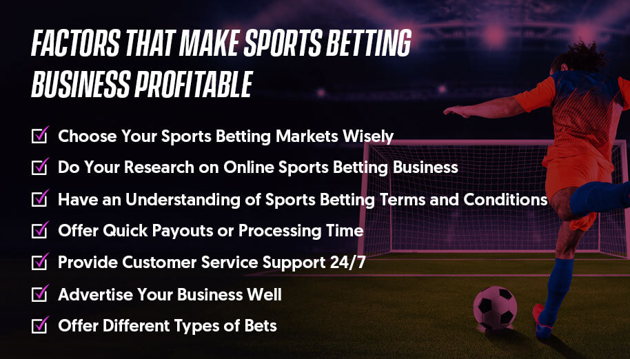 Factors that Make Sports Betting Business Profitable - iGamingBook