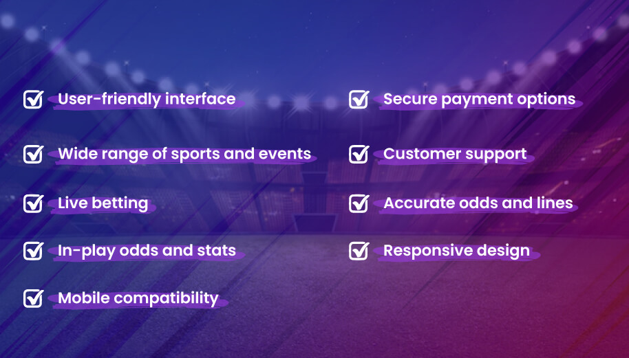 Features to be Included in a Sportsbook Platform - iGamingBook
